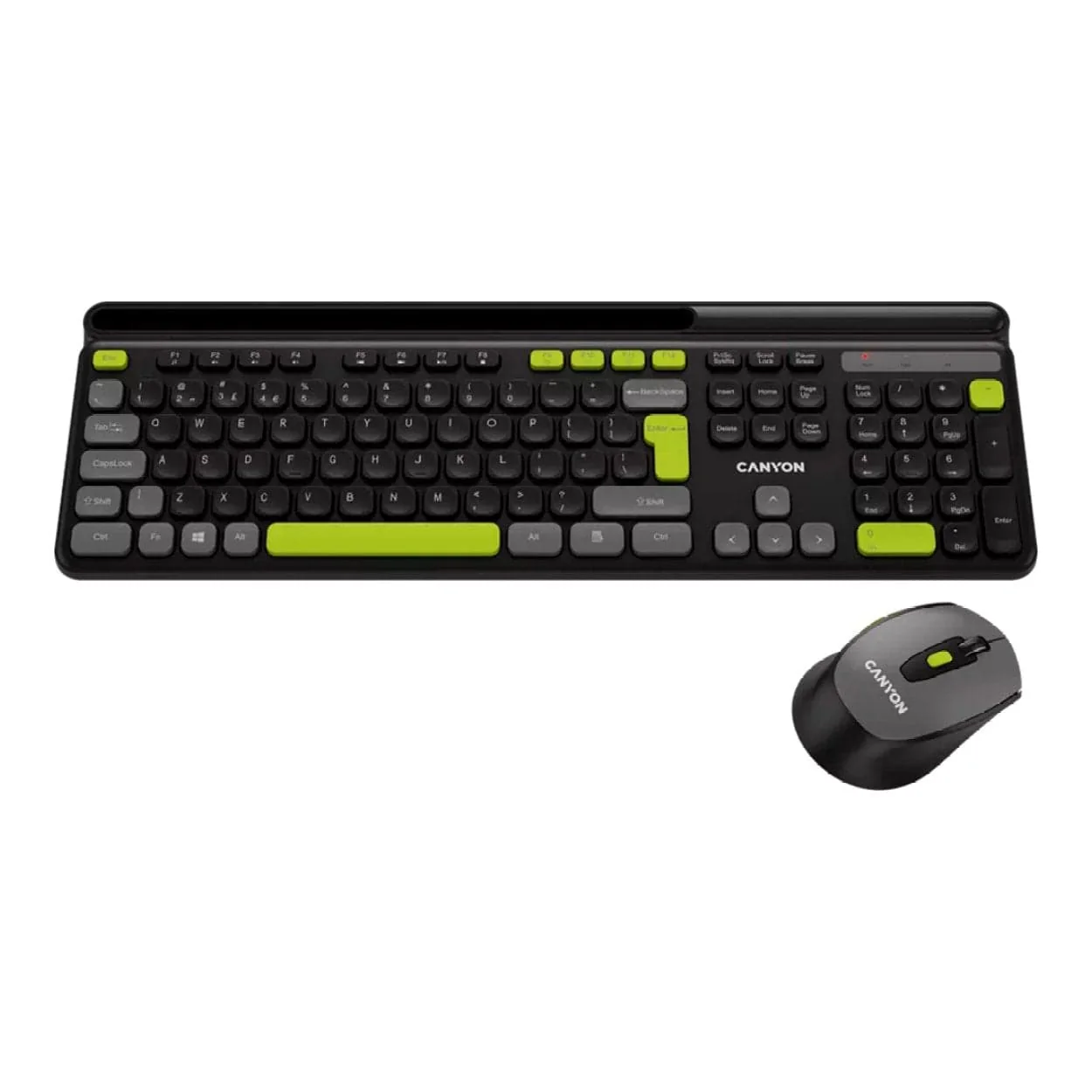 Canyon HSET-W5 Wireless Keyboard and Mouse Combo Black CNS-HSETW5BK - Image 3