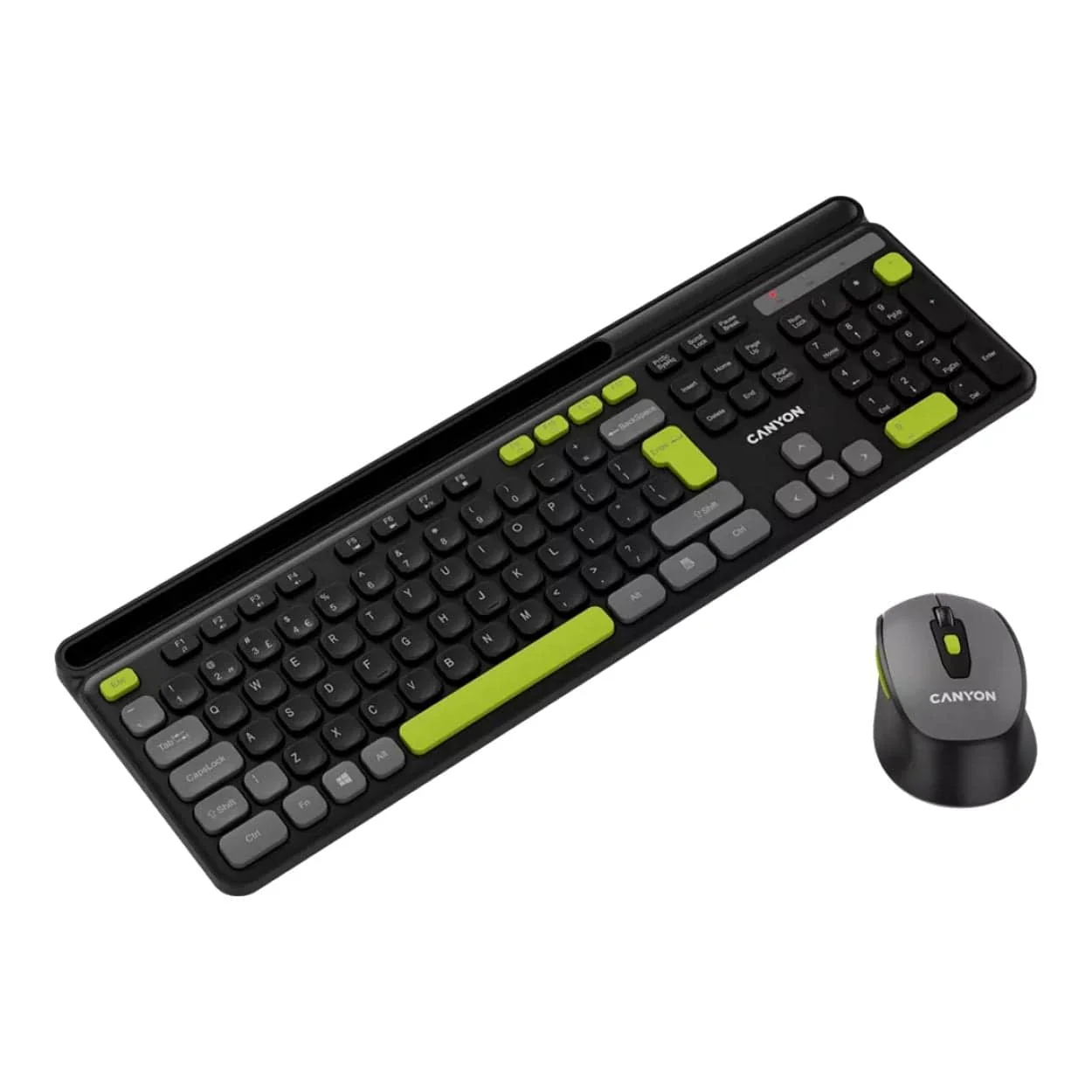 Canyon HSET-W5 Wireless Keyboard and Mouse Combo Black CNS-HSETW5BK - Image 4