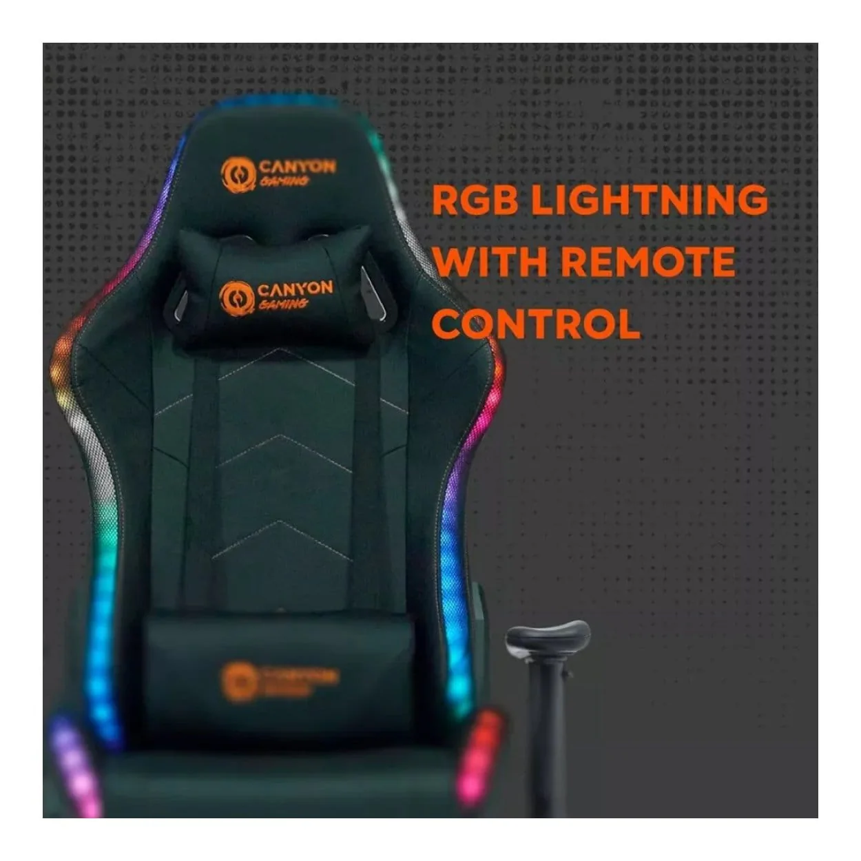 Canyon Irida RGBCH03 RGB Gaming Chair Black CNS-RGBCH03 - Image 11