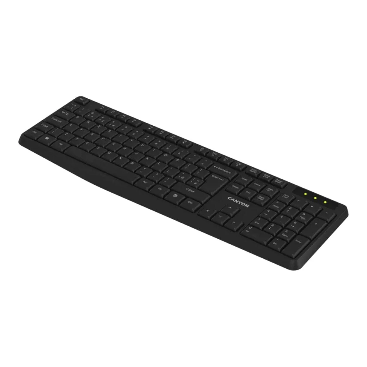 Canyon KB-W01 Wireless Keyboard Black CNE-CKEYW01 - Image 4