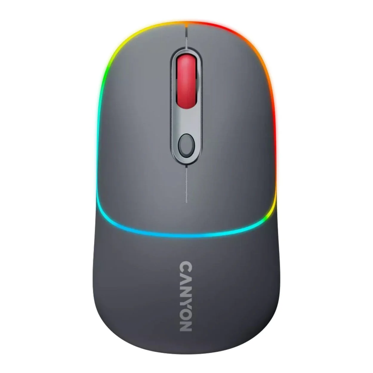 Canyon MW-22 Dual Mode RGB Wireless Mouse - Dark Grey CNS-CMSW22DG - Image 2
