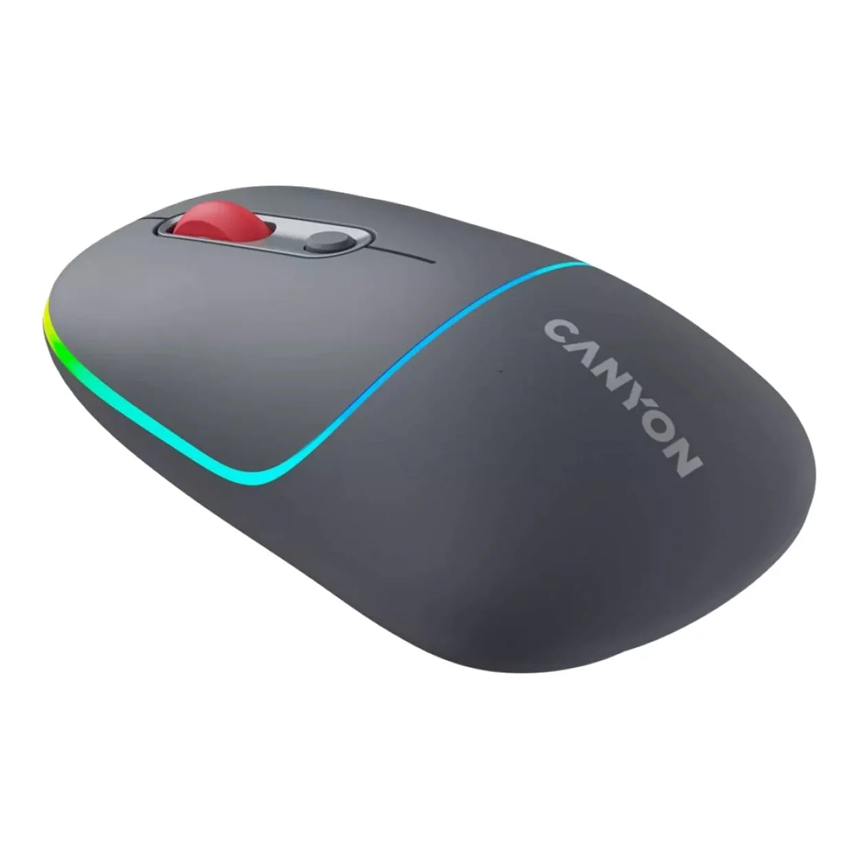 Canyon MW-22 Dual Mode RGB Wireless Mouse - Dark Grey CNS-CMSW22DG - Image 3
