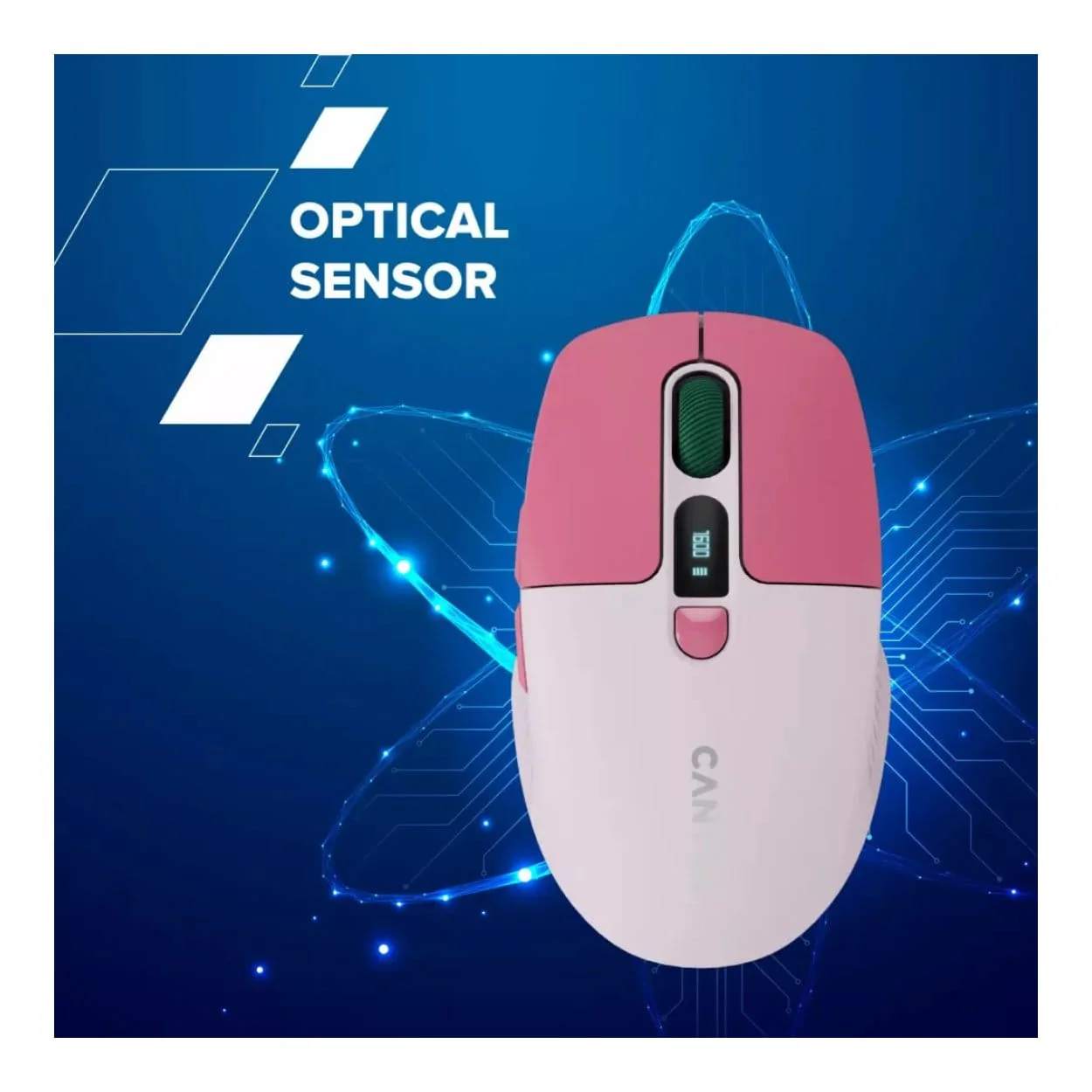 Canyon MW-26 LCD Wireless Silent Mouse Violet CNS-CMSW26V - Image 16