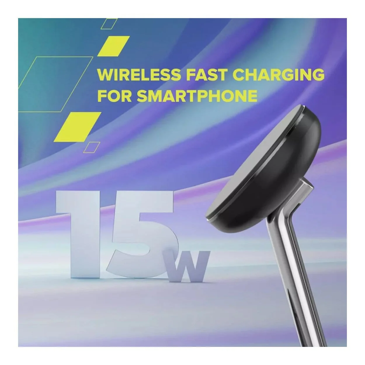 Canyon OnCharge 205 2-in-1 Qi2 Wireless Charging Stand White CNS-WCS205WW/A - Image 10