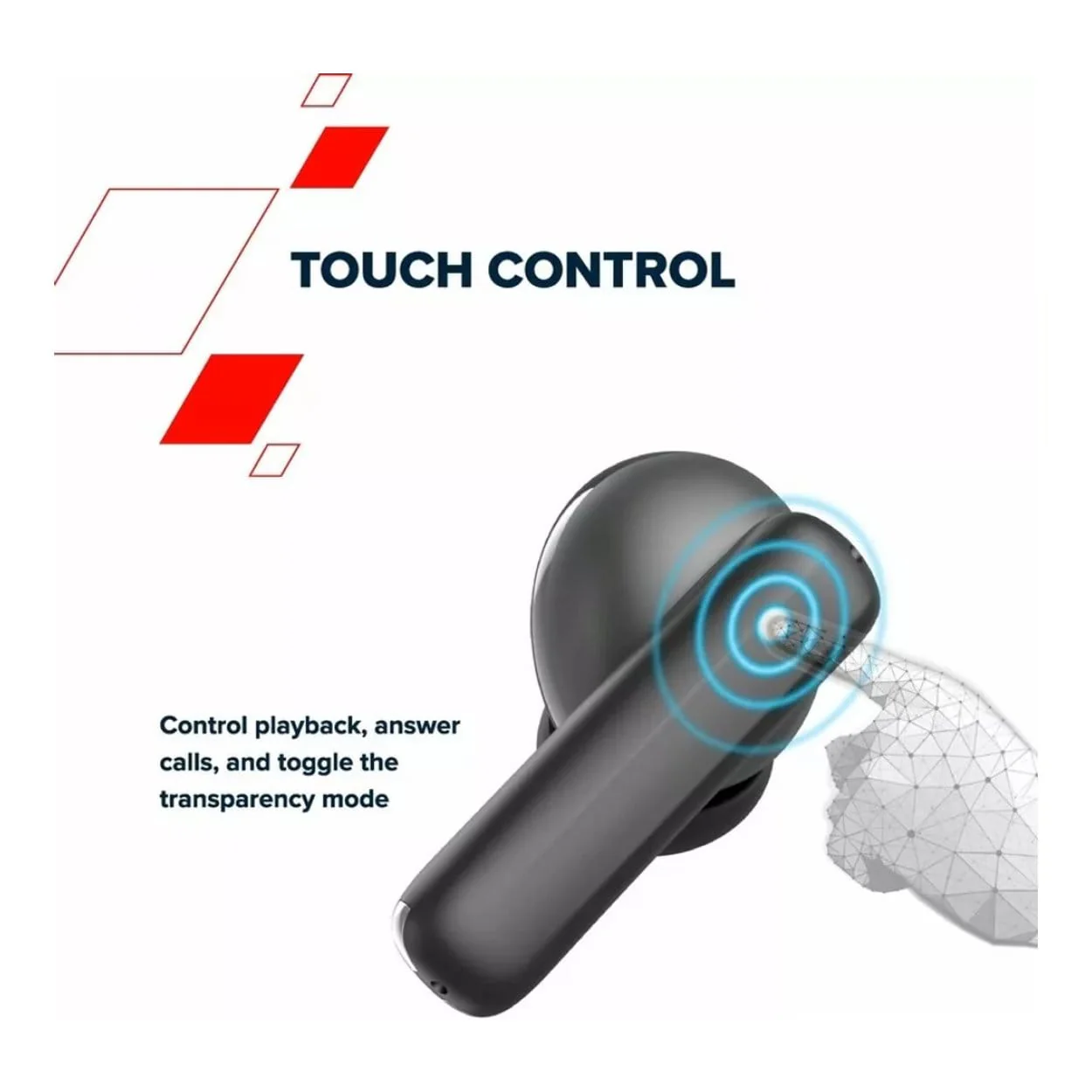 Canyon OnGo 10 TWS Earbuds Black CNS-TWS10B - Image 11