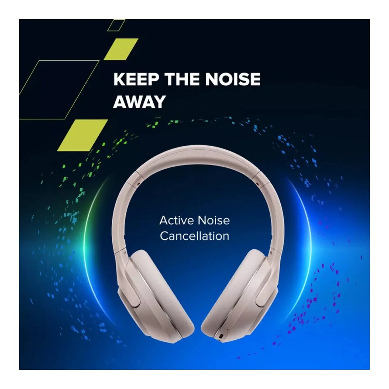 Canyon OnRiff 6 ANC Wireless Headphone Blue CNS-CBTHS6BL - Image 10