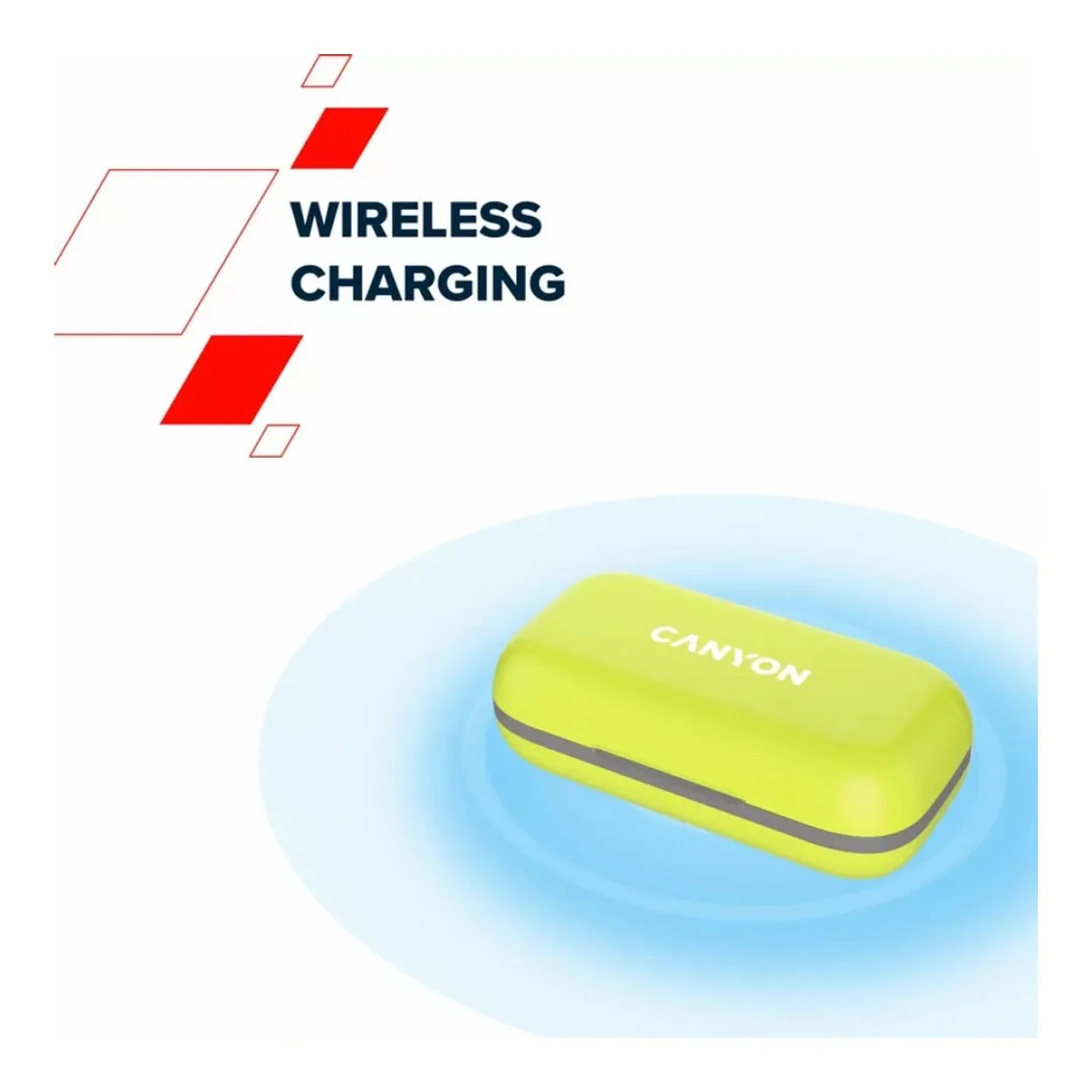 Canyon OnRun 11 Sport Wireless Stereo Headset Green CNS-TWS11GR - Image 6
