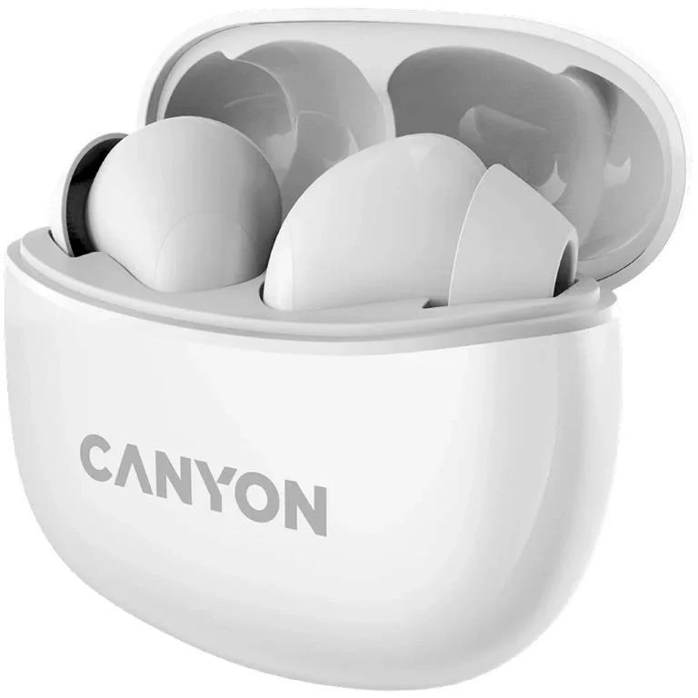 Canyon TWS-5 Wireless Earbuds White CNS-TWS5W - Image 3