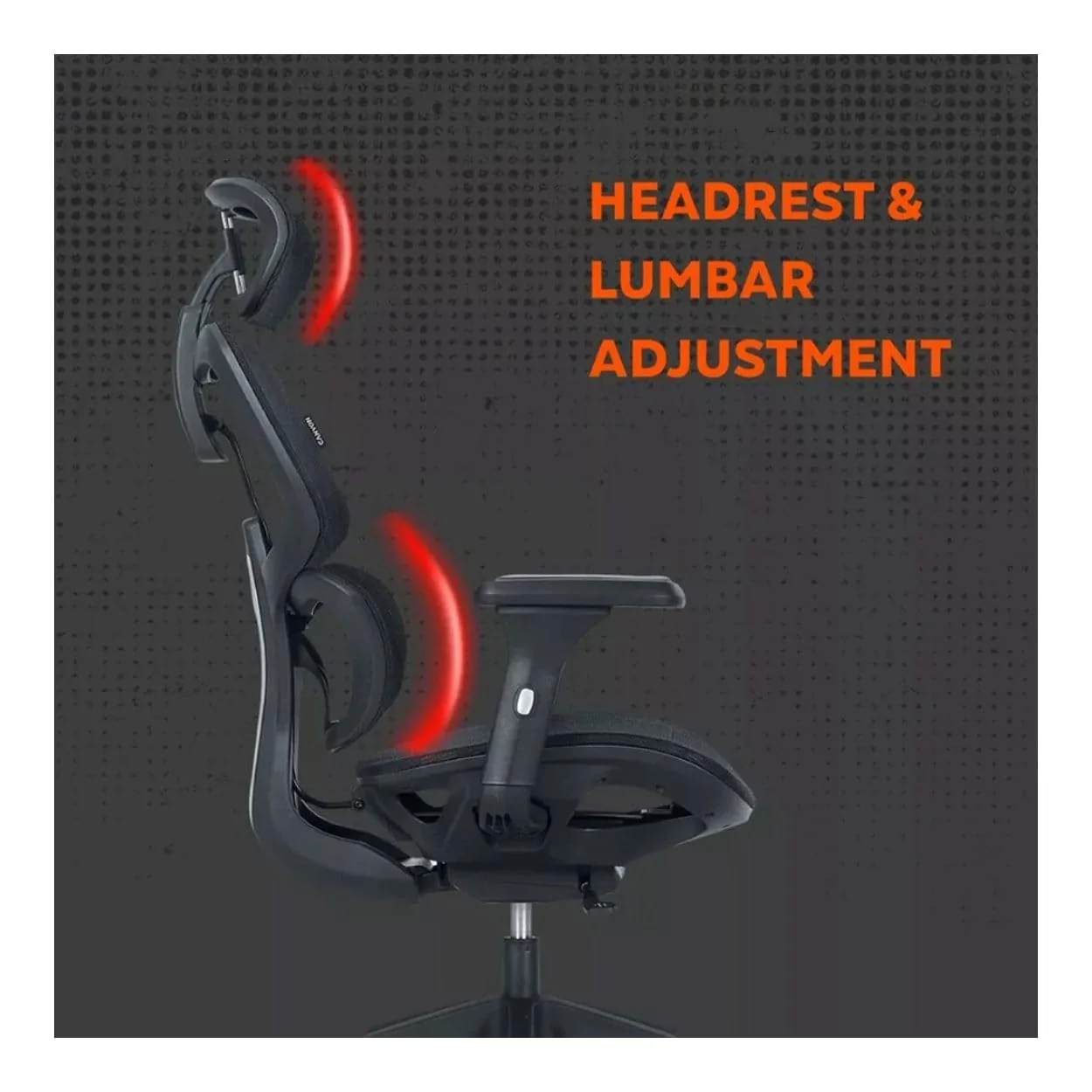 Canyon Ventra MOCH01 Mesh Gaming Chair Black CNS-MOCH01 - Image 12