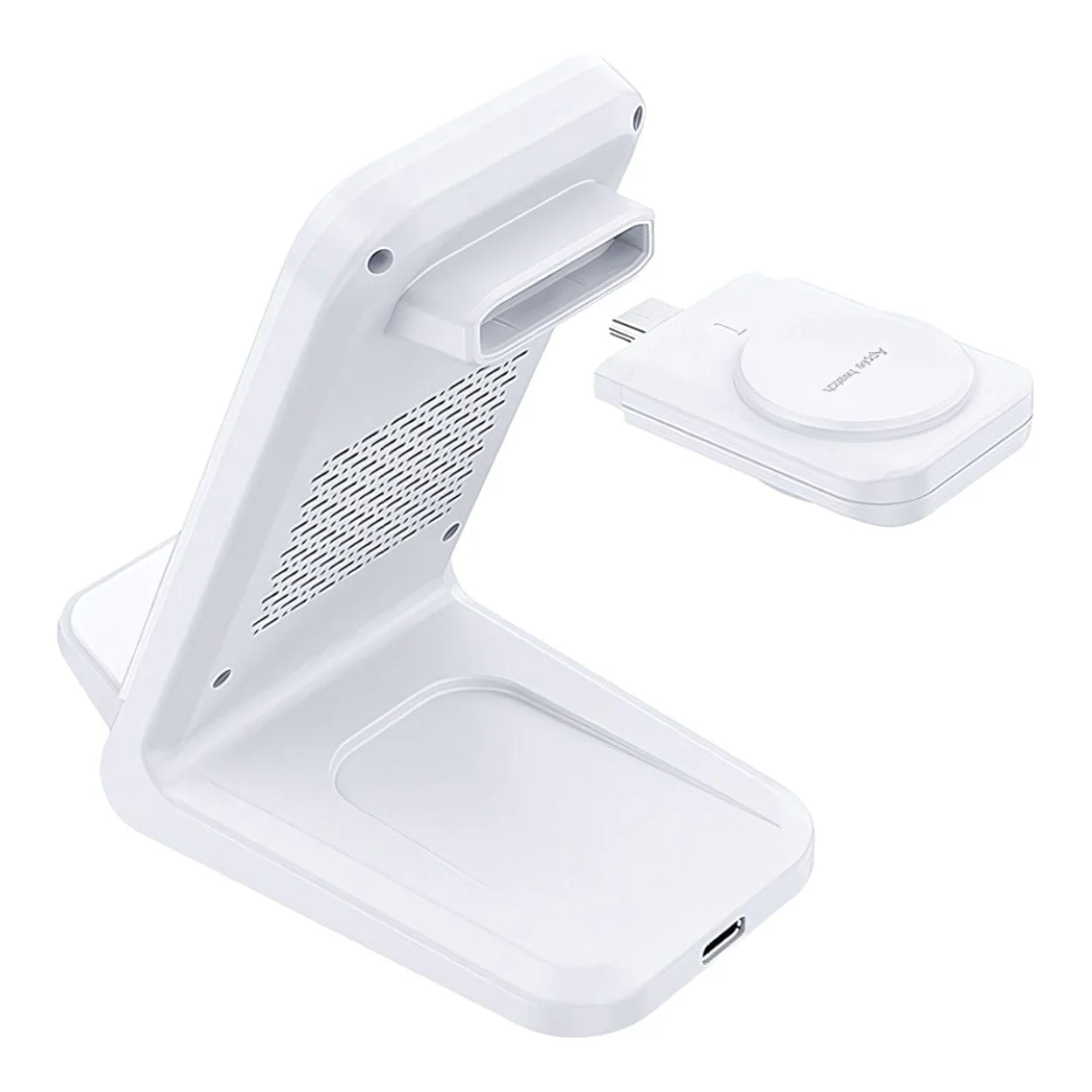 Choetech T608-F 15W 4-in-1 Wireless Charger - White CHO-T608-F-WH - Image 2