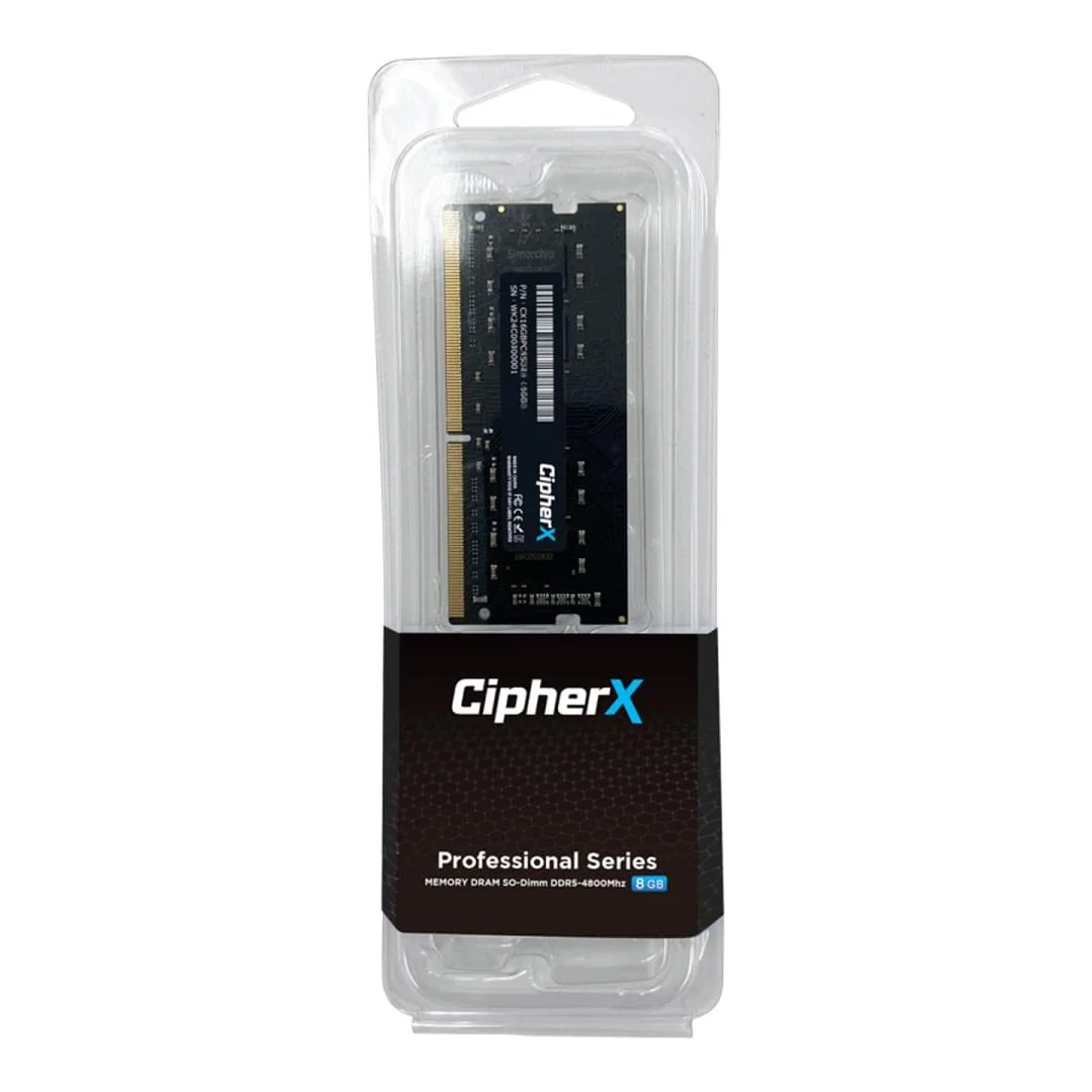 CipherX CX08GBNB5S48 SO-DIMM Memory Module 8GB DDR5 4800MHz