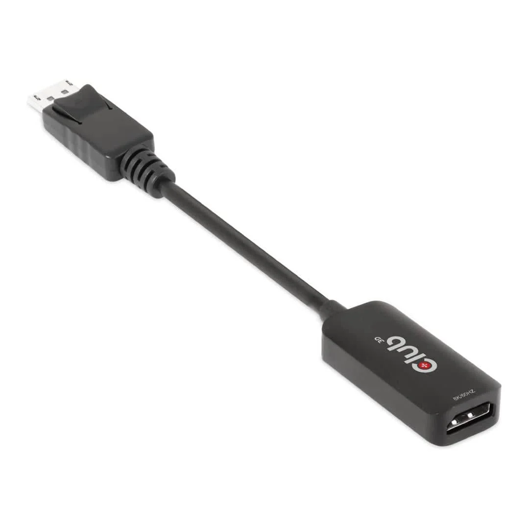 Club 3D 1.8m Mini Display Port 1.4 to HDMI 4K120Hz or 8K60Hz HDR10+ Cable Black CAC-1187