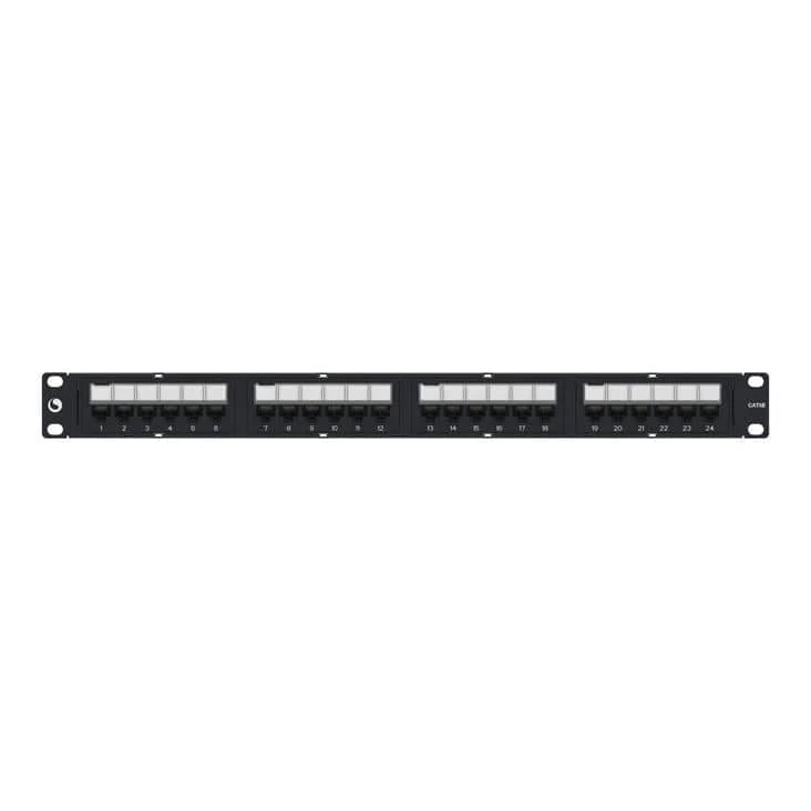 CommScope 24-port CAT5e 1U RJ45 Patch Panel 760180000 - Image 2