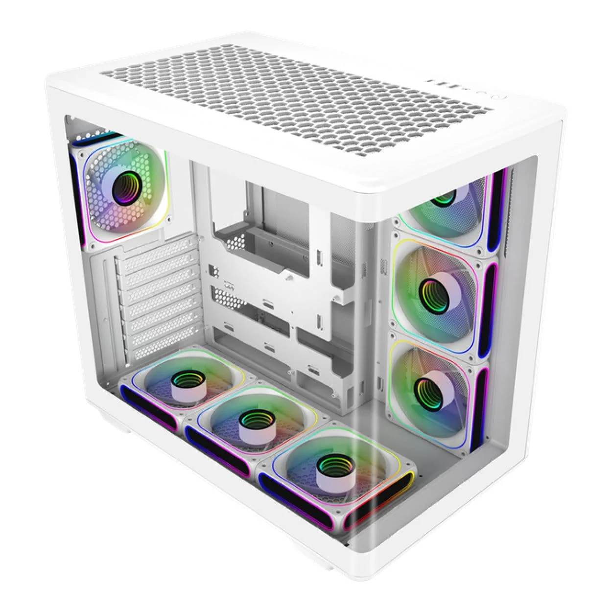 Cooler Master Elite 600 Micro-ATX Midi Tower PC Case White E600-WGNN-S02 - Image 2
