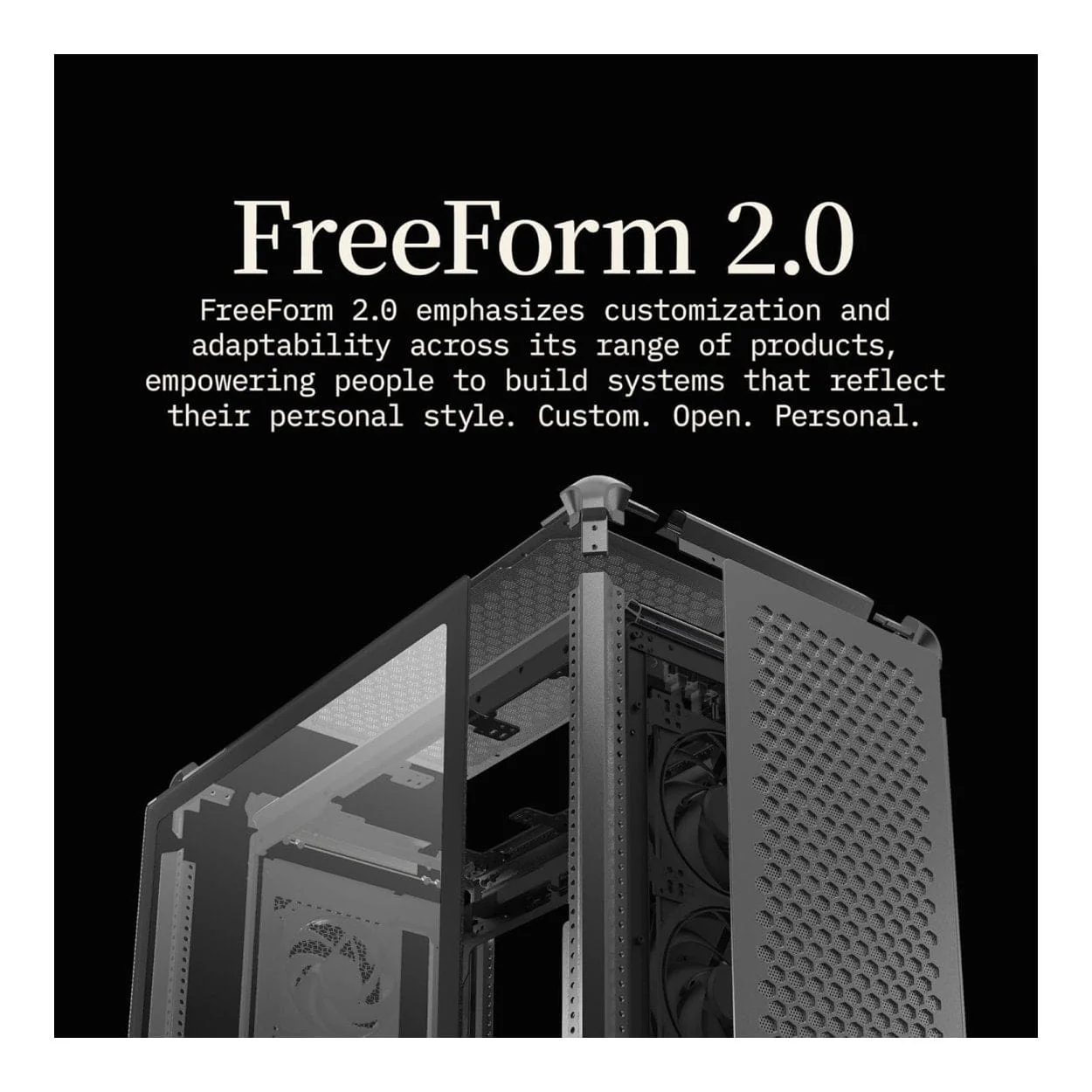 Cooler Master MasterFrame 600 Midi Tower PC Case Black MF600-KGNN-S00 - Image 13