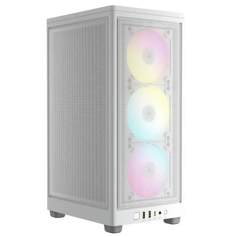 Corsair 2000D RGB AIRFLOW Mini-ITX PC Case White CC-9011247-WW