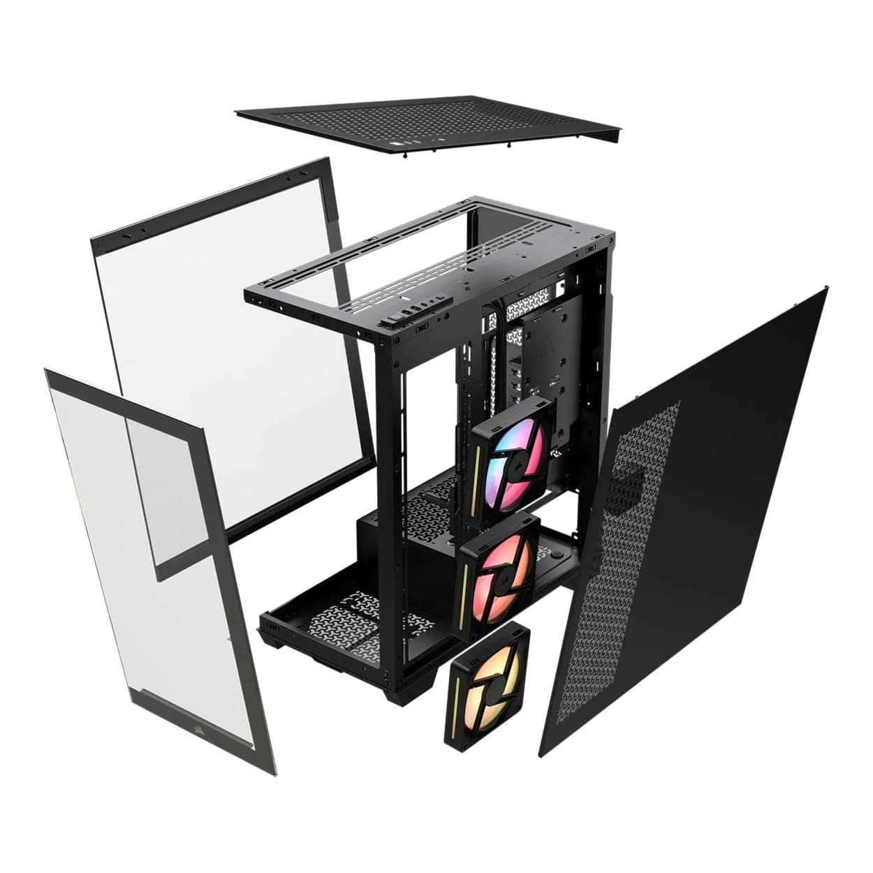 Corsair 3500X LX-R RGB iCUE LINK Mid-Tower PC Case CC-9011324-WW - Image 6