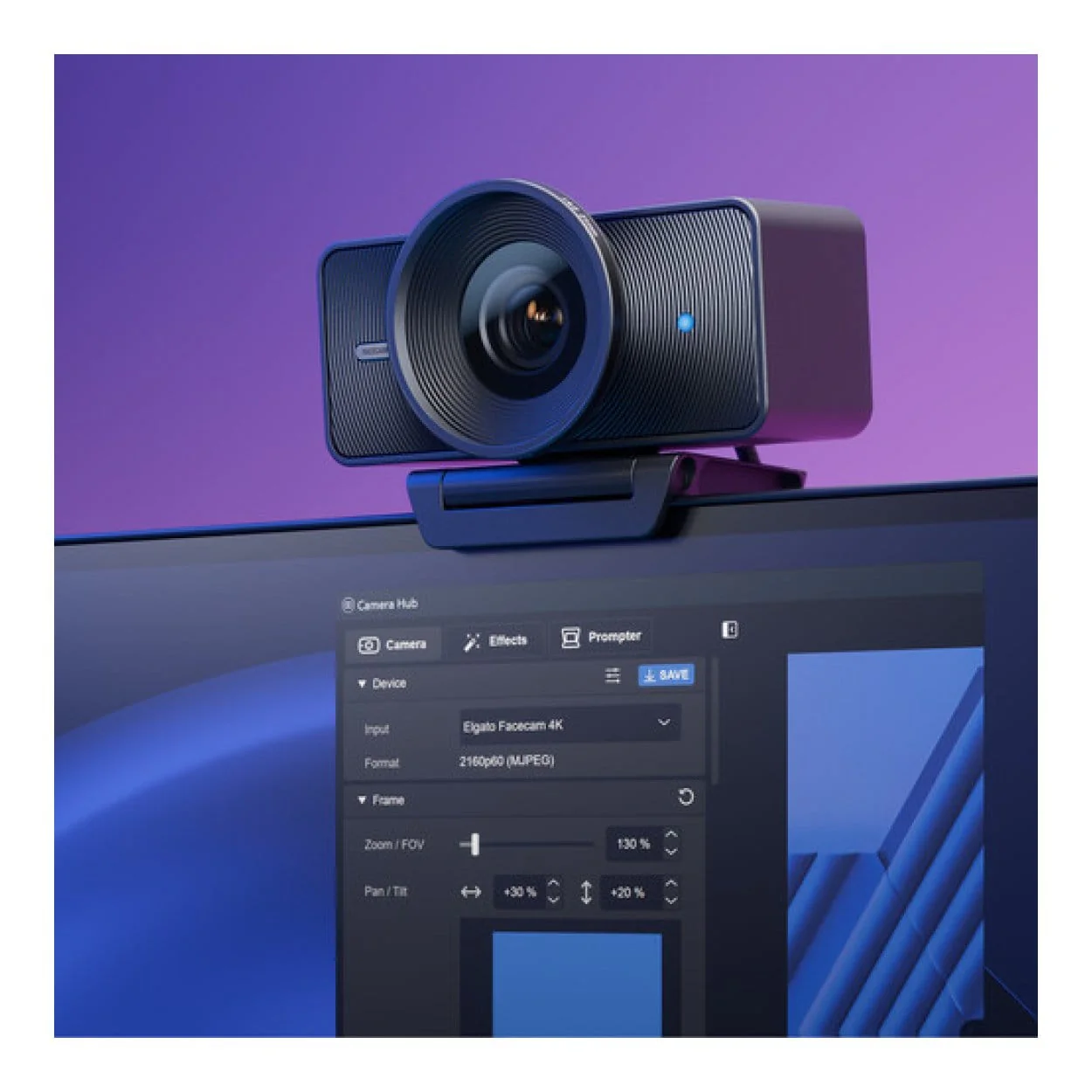 Corsair Elgato Facecam 4K Premium Webcam 10WAF9901 - Image 11