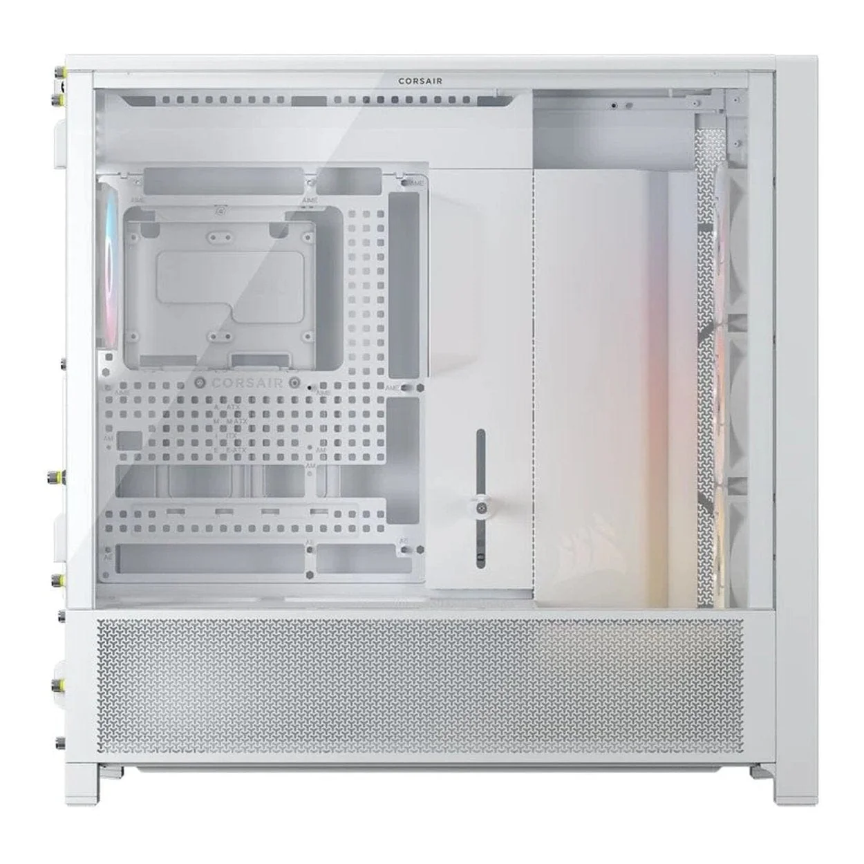 Corsair FRAME 5000D RS ARGB High-Airflow Mid-Tower PC Case - White CC-9011310-WW - Image 2