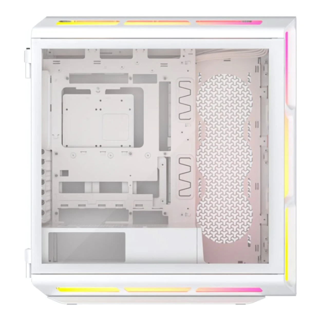 Corsair iCUE Link 5000T LX RGB Midi Tower ATX PC Case White CC-9011299-WW - Image 2