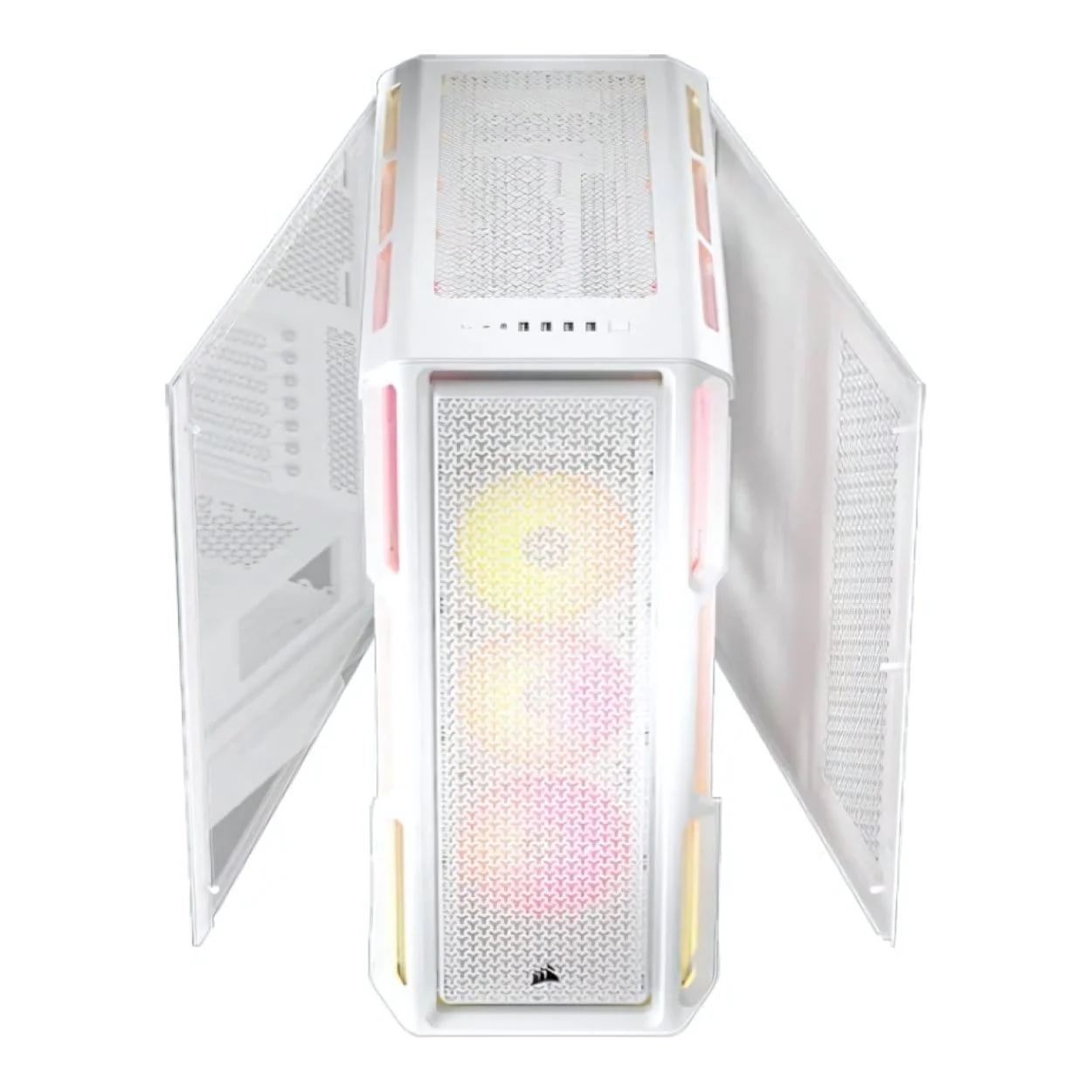 Corsair iCUE Link 5000T LX RGB Midi Tower ATX PC Case White CC-9011299-WW - Image 3