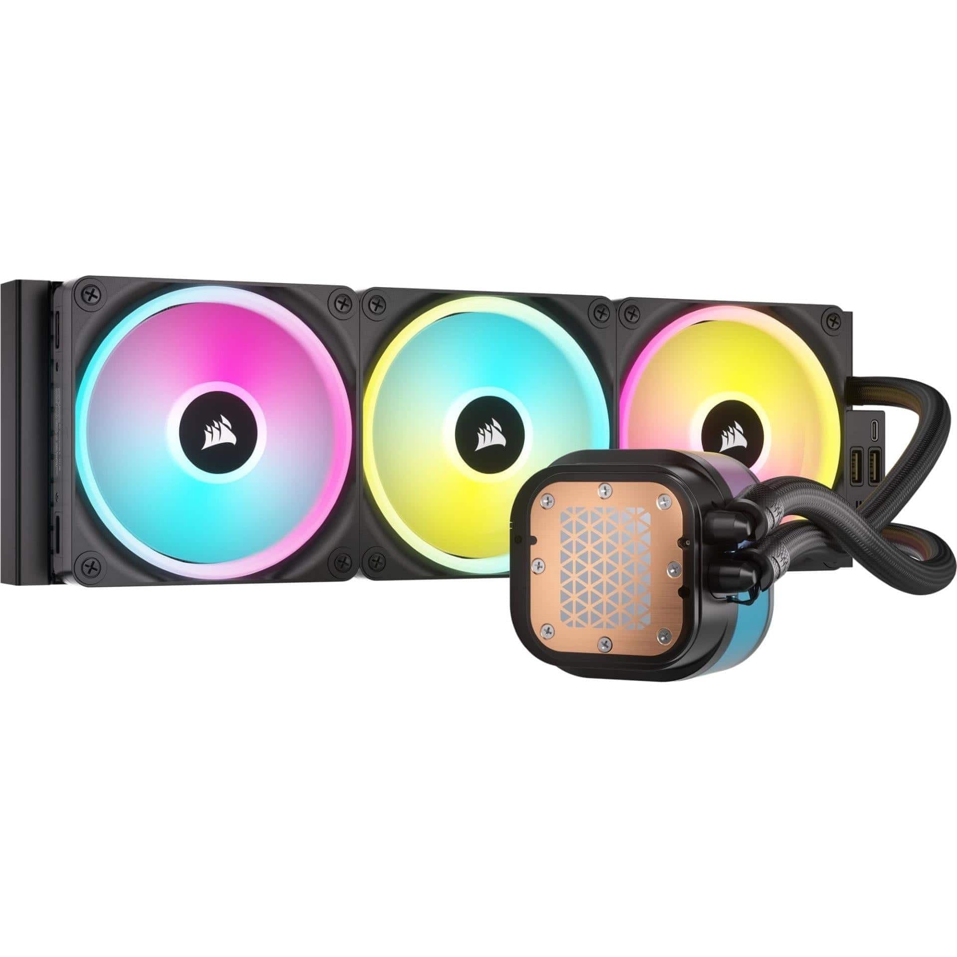 Corsair iCUE LINK H170i LCD 420mm Liquid CPU Cooler CW-9061009-WW - Image 2