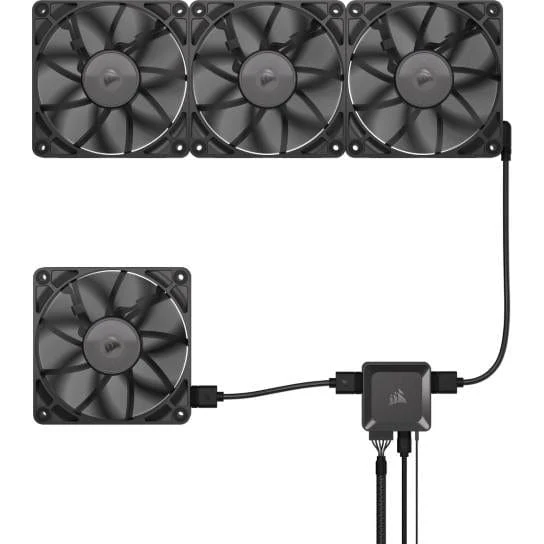 Corsair iCUE LINK RX120 120mm PWM PC Case Fan 3-pack CO-9051010-WW - Image 3