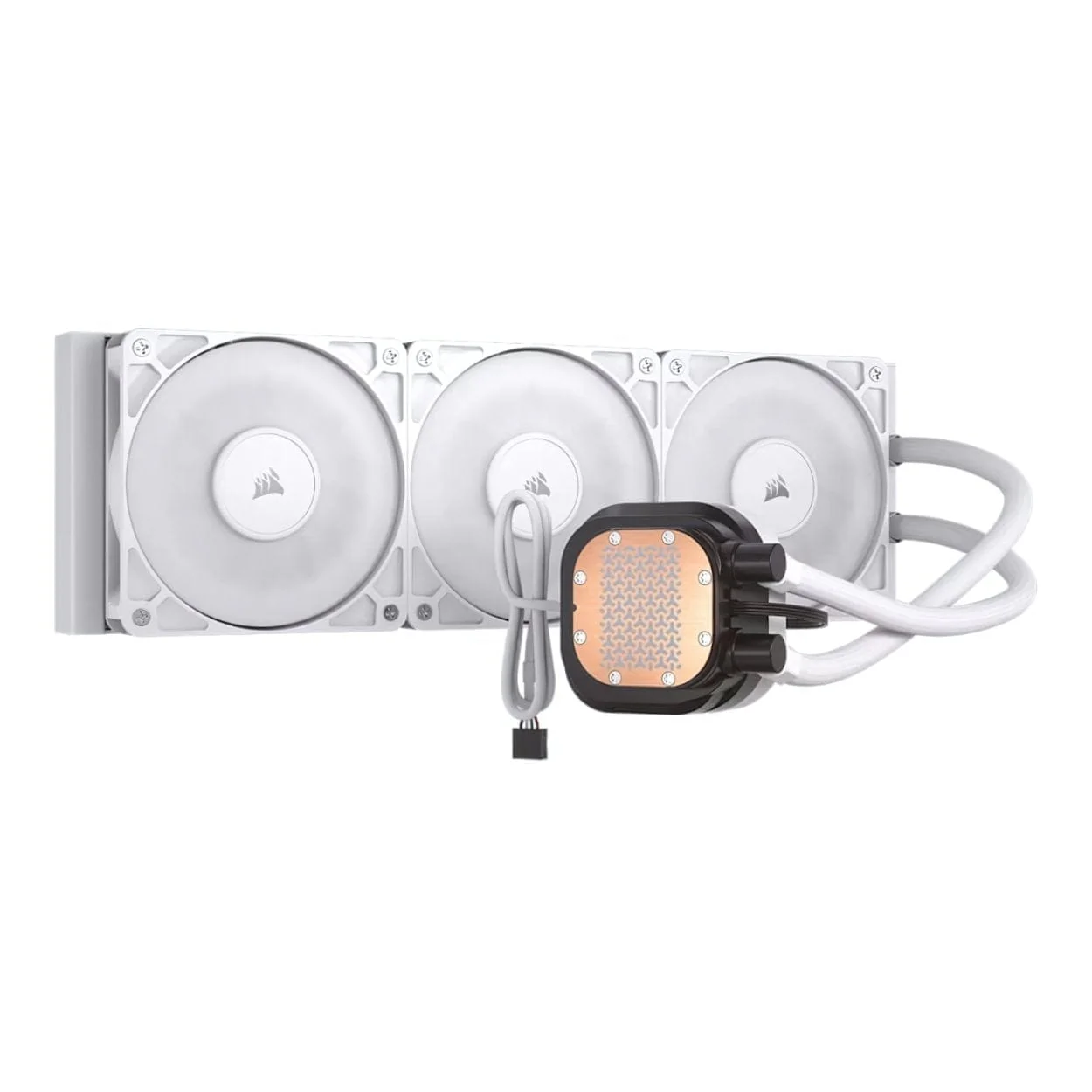 Corsair NAUTILUS 360 RS LCD AiO CPU Liquid Cooler - White CW-9061034-WW - Image 2