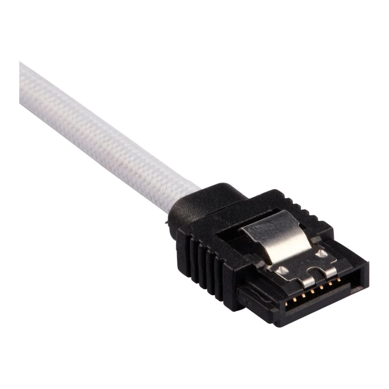 Corsair Premium Sleeved SATA 6Gbps Cable 30cm White CC-8900249 - Image 3