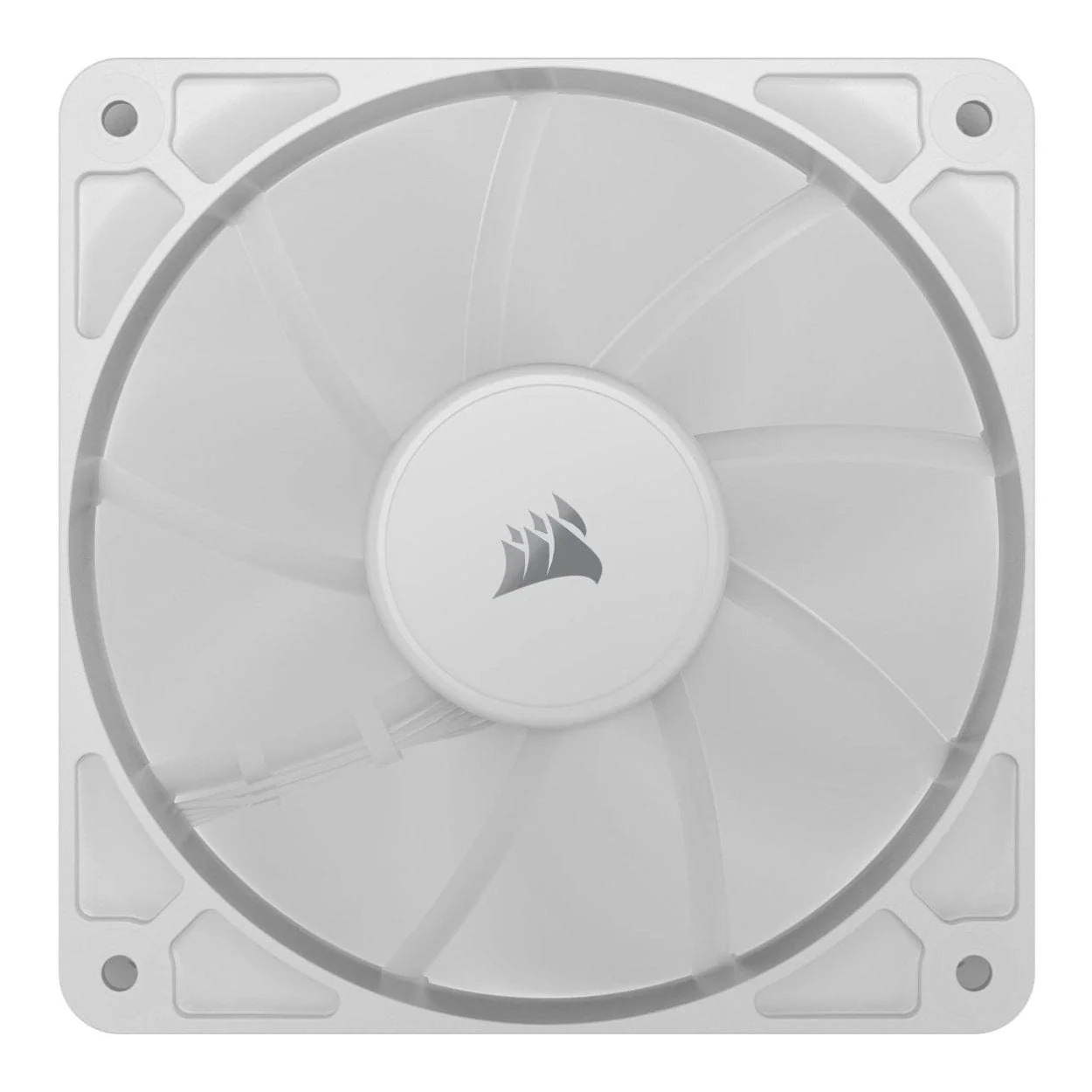 Corsair RS120 120mm PWM 2100 RPM Case Fan - Triple-pack White CO-9050193-WW - Image 2