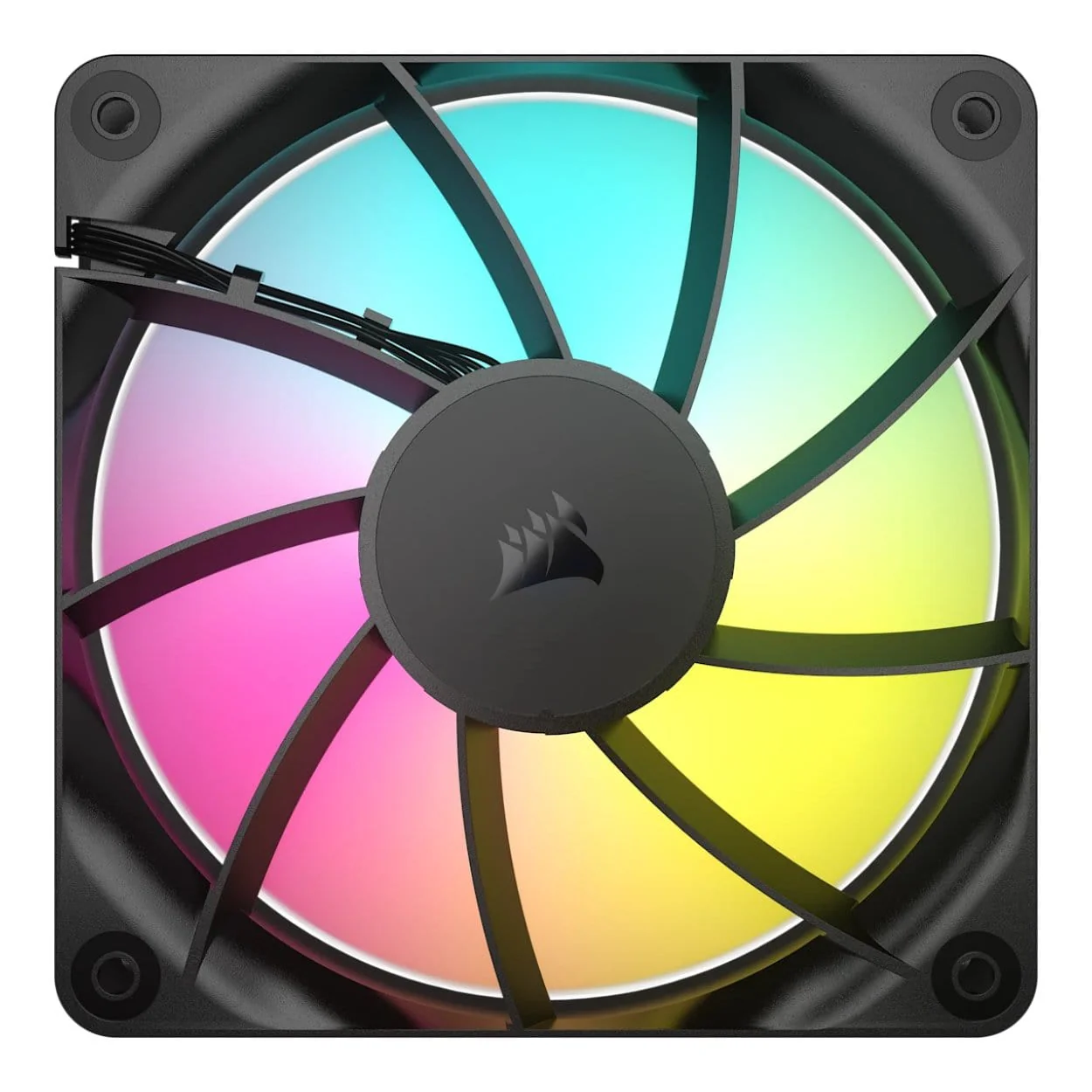 Corsair RS120 ARGB 120mm PWM Computer Case Fan Black 1-pack CO-9050180-WW - Image 4