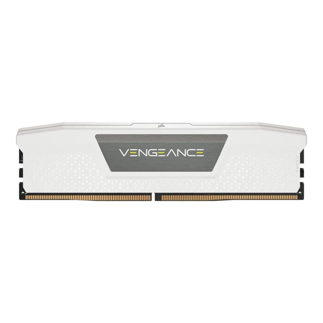 Corsair Vengeance 32GB 6000MHz DDR5 DIMM Memory Module White CMK32GX5M2E6000Z36W