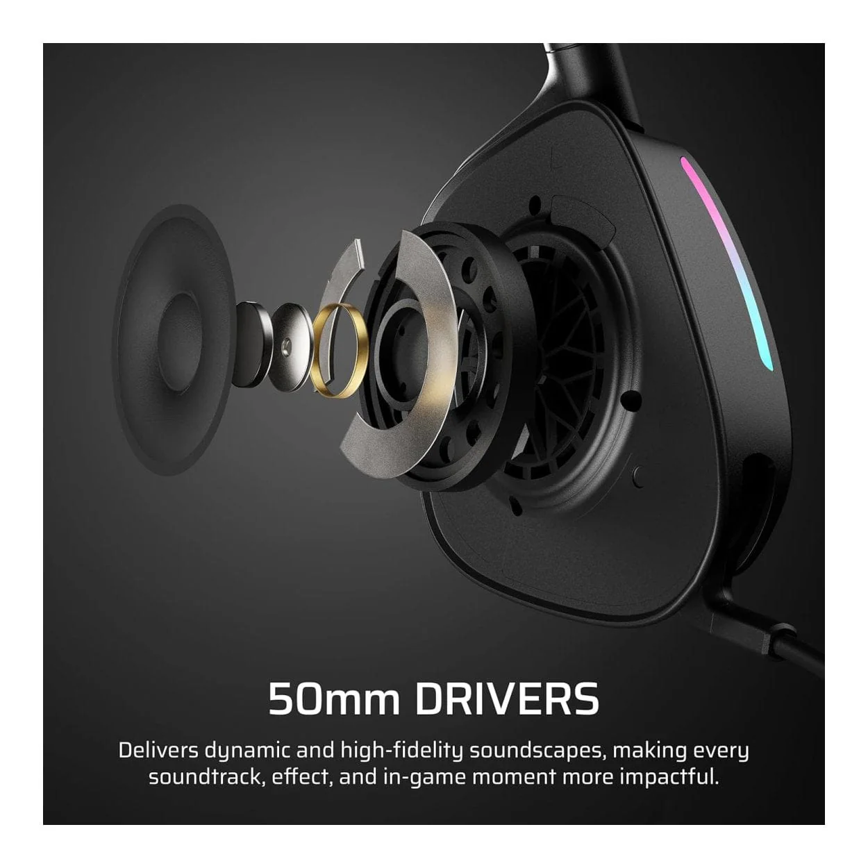 Corsair VOID v2 MAX Wireless Gaming Headset Carbon CA-9011388-WW - Image 4