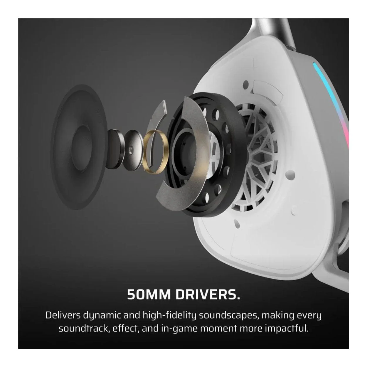 Corsair Void v2 Wireless Gaming Headset - White CA-9011380-WW - Image 5