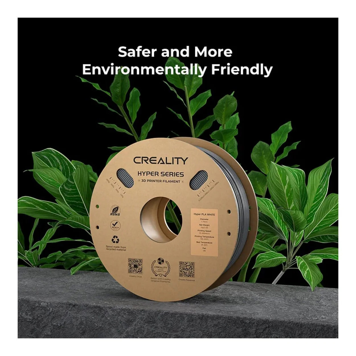 Creality 3D Hyper ABS Filament 1Kg - White 3301020040 - Image 5