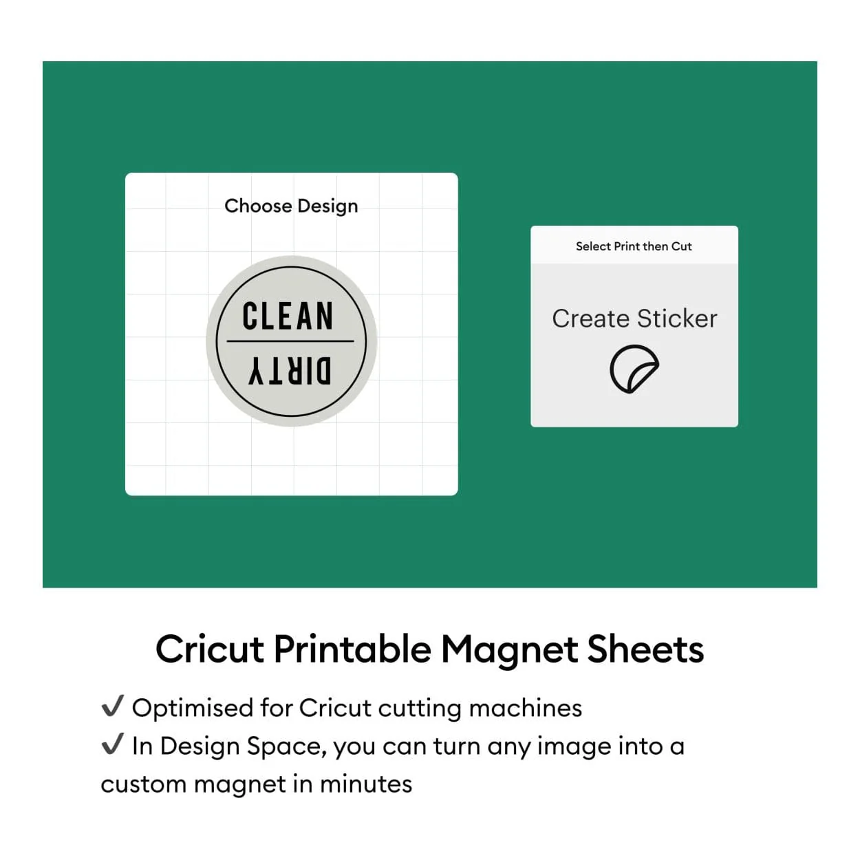 Cricut Printable Magnetic Sheets A4 3-sheet White 2012792 - Image 7