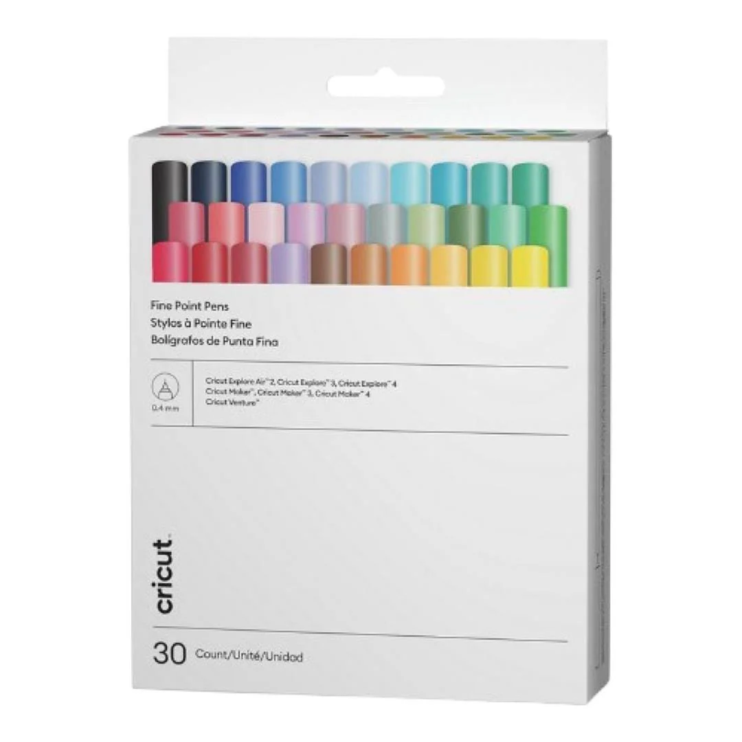 Cricut Ultimate 0.4mm Fine Point Pen Set 30-pack 2012169