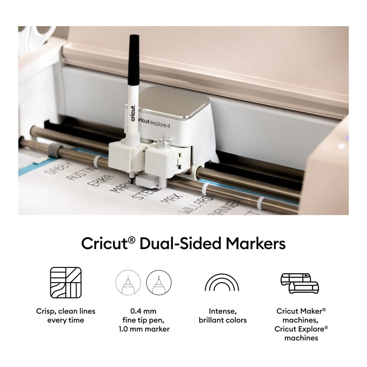 Cricut Ultimate Dual-Sided Markers 20-pack 2011824 - Image 2