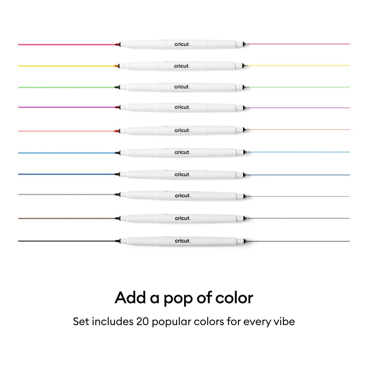 Cricut Ultimate Dual-Sided Markers 20-pack 2011824 - Image 3
