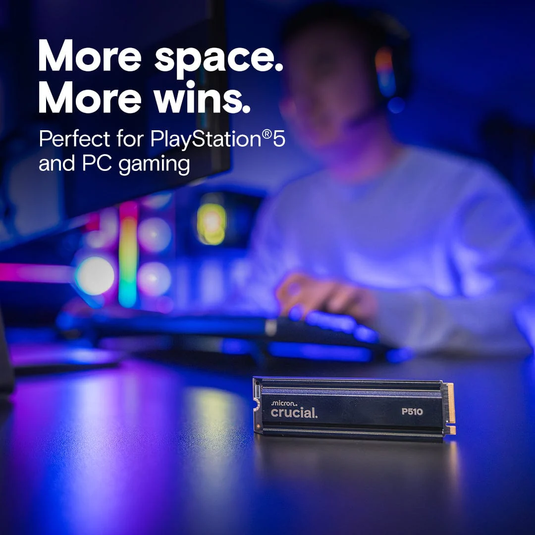 Crucial P510 2TB M.2 2280 PCIe 5.0 x4 NVMe Internal SSD CT2000P510SSD5 - Image 6