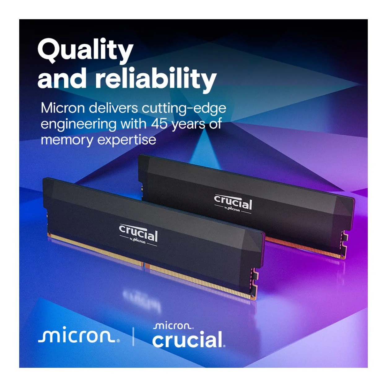 Crucial Pro OC CP2K32G60C40U5B Memory Module 64GB 2 x 32GB DDR5 6000MHz - Image 4