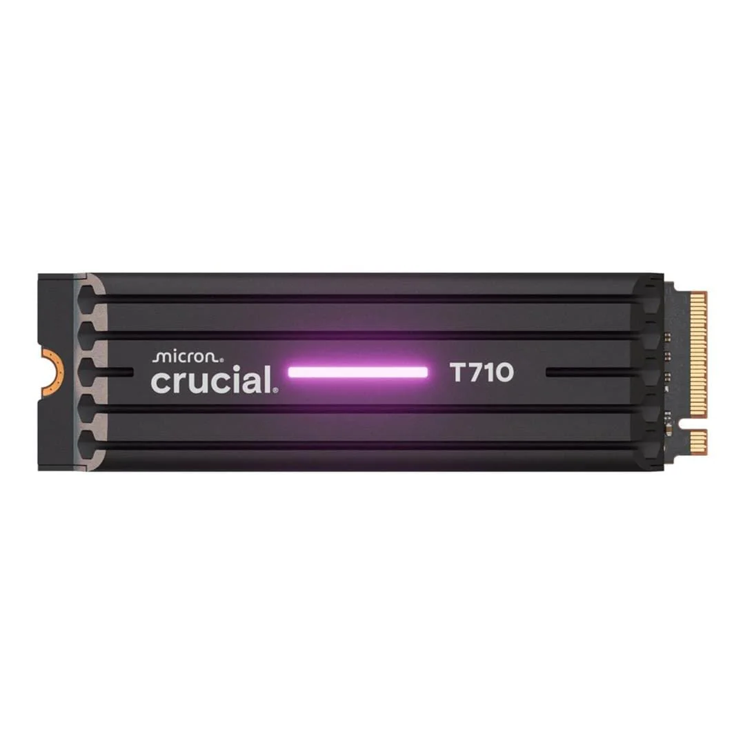 Crucial T710 M.2 1TB PCIe 5.0 NVMe Internal SSD CT1000T710SSD5