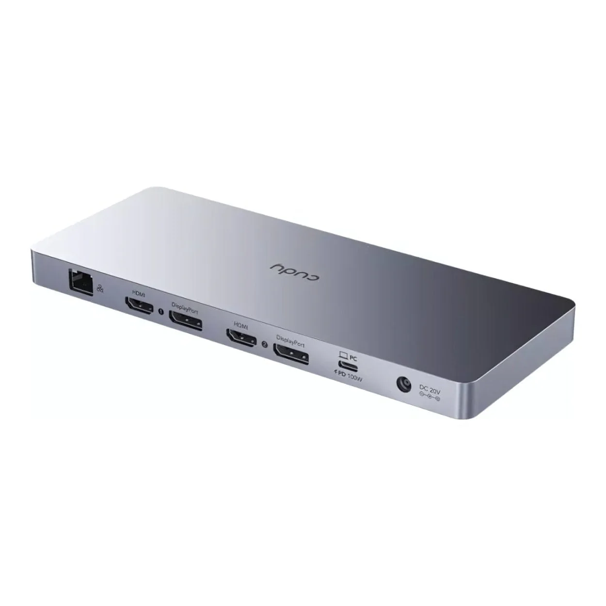 Cudy CS700 Dual 4K 10Gbps USB-A & USB-C Gigabit Ethernet Docking Station - Image 2
