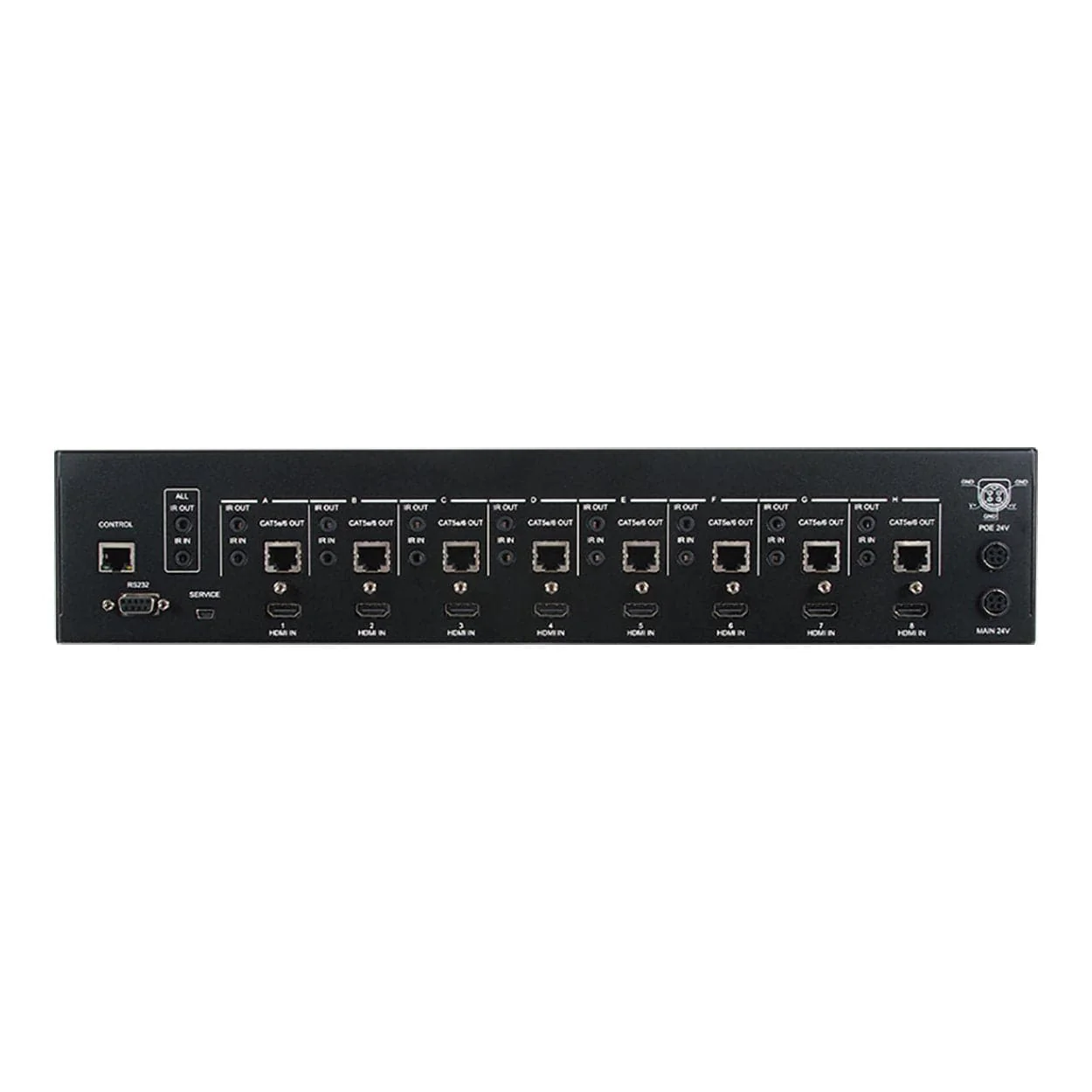 Cypress 8x8 HDMI 4K UHD over CAT5e/6/7 Matrix with HDCP 2.2 CMPRO-UA8H8CVPL - Image 3