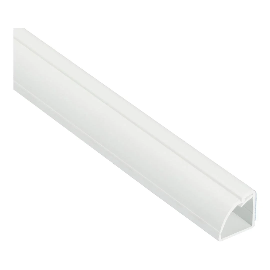D-Line 22x22mm Quarter Round Trunking 2m White D222QSWSA