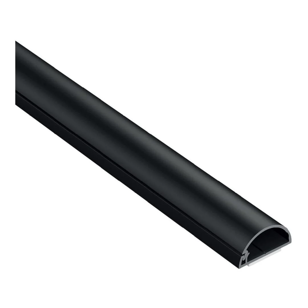 D-Line 50x25mm Half Moon Trunking 1m White D22010BSA