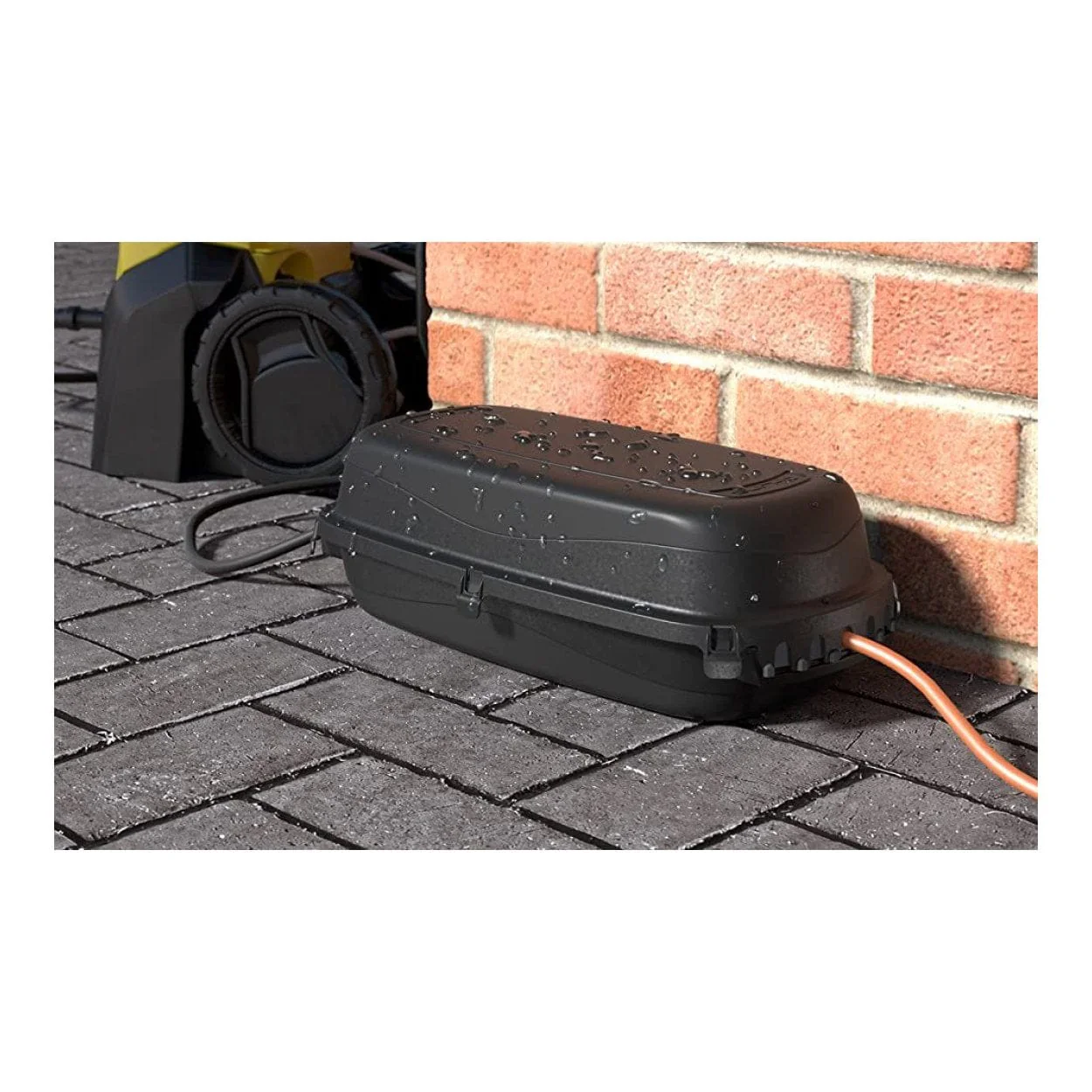 D-Line DOCM001 Outdoor Cable Management Box Black - Image 3