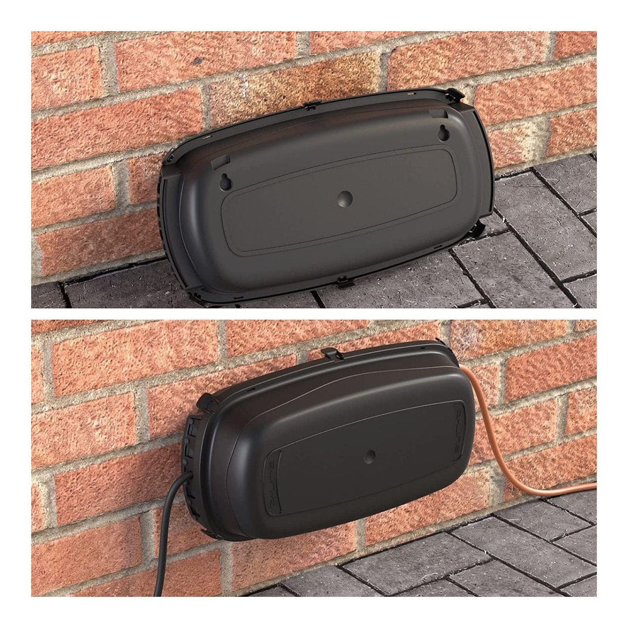 D-Line DOCM001 Outdoor Cable Management Box Black - Image 4