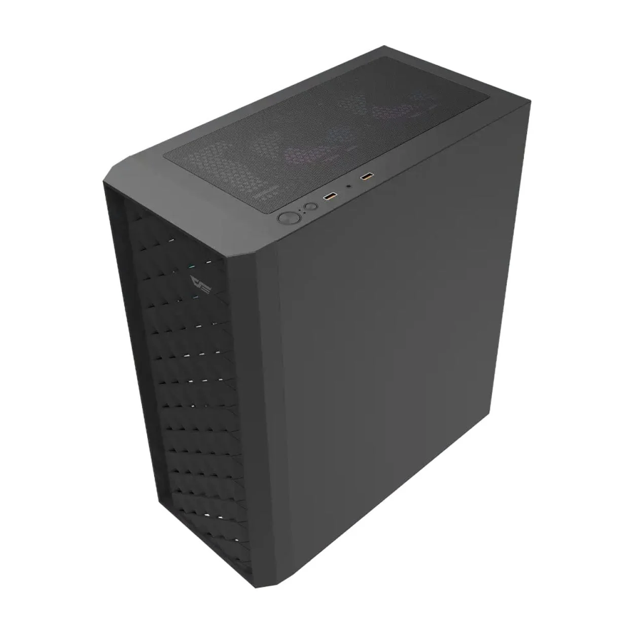 darkFlash DK351 ATX PC Case Black with 4 ARGB Fans - Image 3