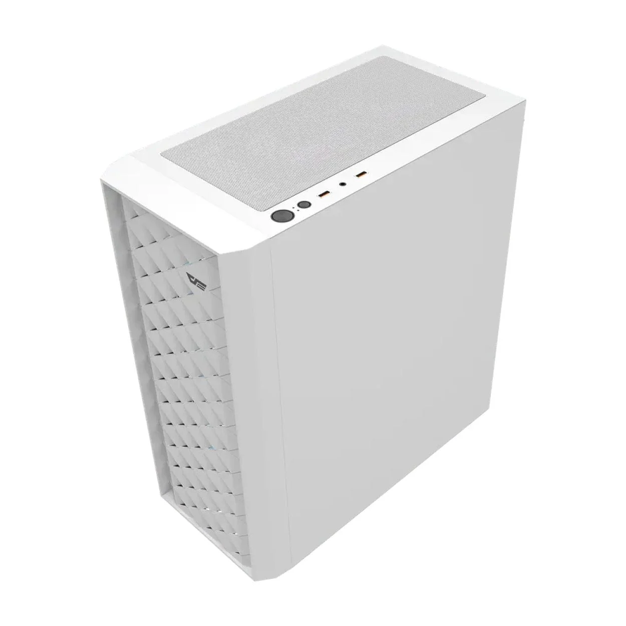 darkFlash DK351 ATX PC Case White with 4 ARGB Fans - Image 2